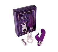 Ann Summers Rampant Rabbit Set - Christmas Gifting for Couples and Solo Play - Adult Sex Toy Gift Set Worth £38