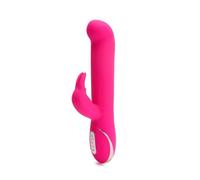 Ann Summers Rampant Rabbit Stroking G-Spot Vibrator Waterproof Pink | USB Rechargeable Sex Toy. Dual Stimulation with G-Spot Stroking Tip and Vibrating Rabbit Ears 10 Functions. Rabbit Vibrator.