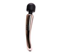 Ann Summers Rechargeable Power Massage Wand Waterproof Rose Gold | USB Rechargable Sex Toy. Smooth Silicone Head. 20 Vibration Settings 8 Speeds and 12 Patterns. Wand Vibrator.