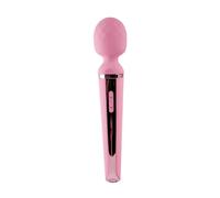 Ann Summers Self Love Massage Wand, Rechargable with 8 Functions and 3 Intensity Settings, Textured Silicone Head for Targeted Stimulation, Vibrator for Women & Couples Play - Adult Sex Toy - Pink