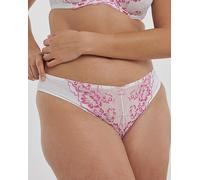 Ann Summers Sexy Lace Brazilian Wht/Pnk White/Pink 24