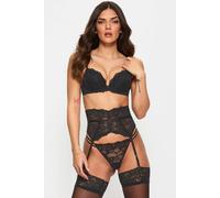 Ann Summers Women's Sexy Lace Padded Plunge 2 Pack in Black | Size: 36E Ann Summers Black 36E