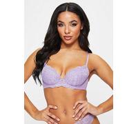 Ann Summers Sexy Lace Planet Underwired Padded Plunge Bra Natural
