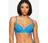 Ann Summers Sexy Lace Planet Underwired Padded Plunge Bra Natural