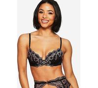 Ann Summers Sexy Lace Planet Underwired Padded Plunge Bra Natural