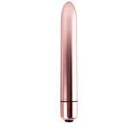 Ann Summers Slender Vibe - 10-Function Rose Gold Design with Curved Tip & Smooth Finish - Petite, Waterproof Vibrating Massager for Women - Includes Batteries