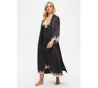 Ann Summers Sorella Maxi Robe Black