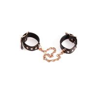Ann Summers Studded Handcuffs with Adjustable Straps, Rose-Gold Metallic Chain for Couples Play and Role-Playing Games, Firmly Fits Each Wrist for Secure Fun