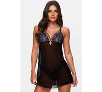 Ann Summers Untamed Seduction Chemise In Black Black S