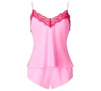 Ann Summers Valentines Cerise Cami Set Pink/Red
