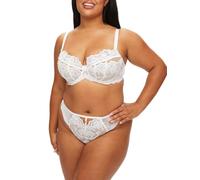Ann Summers Valentines The Icon Fuller Bust Non-Padded Balcony Bra - Flattering Women's Underwear with Lace, Sequins & Gold Details, Cup Sizes DD-H - Womens Lingerie with Wide Adjustable Straps