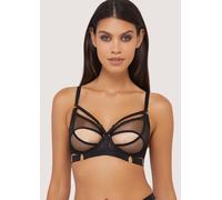 Ann Summers Wolf & Whistle Alexa Bra, Black 32D