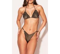 Bahamas Paradise Triangle Bikini Top Ann Summers Silver 18