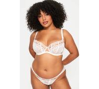 Ann Summers Women's Bridal Caged Lace Non Padded Balcony Bra in White | Size: 32B Ann Summers White 32B