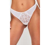 Ann Summers Women's Bridal Sexy Lace 3 Pack Thongs in White | Size: 18 Ann Summers White 18
