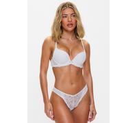 Ann Summers Sexy Lace Smooth Plunge Bra, White 32C