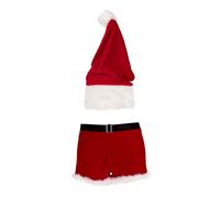Ann Summers Mr Claus Set, Small, Red - Halloween Party Dress-Up - Made from velvet