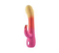 Ann Summers Women's Ombre Rampant Rabbit Silicone G-Spot Vibrator in Pink Ann Summers Pink