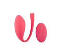 Ann Summers Women's Self Love Remote Control Dual Stimulation Silicone Vibrating Love Egg in Pink Ann Summers Pink
