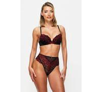 Ann Summers Women's Sexy Lace High Waisted Brazilian Knickers | Size: 18 Ann Summers Multicolor 18