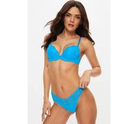 Ann Summers Women's Sexy Lace Thong in Bright Blue | Size: 18 Ann Summers Bright Blue 18