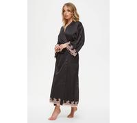 Ann Summers Sorella Maxi Silk Satin Robe Satin Dressing Gown for Women, Lightweight Dressing Gown, Tie Waist Kimono Dressing Gowns, Bridal Robe - Genuine Womens Lingerie