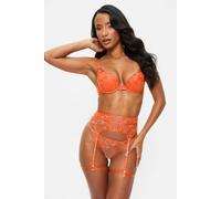 Ann Summers Women's Tangerine Dream Padded Plunge Bra in Orange | Size: 32B Ann Summers Orange 32B