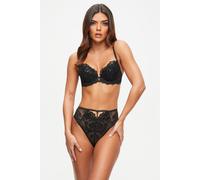 The Icon High Waisted Brazilian Ann Summers Black 24