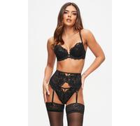 Ann Summers Women's The Icon Waspie in Black | Size: XL Ann Summers Black XL
