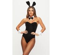 Ann Summers Tuxedo Bunny Outfit, Size: XX Large, Black
