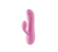 Ann Summres Petite Rabbit, USD Rechargeable Silicone Stimulator with 10 Vibrating Speeds, Waterproof Vibrator for Women & Couples Play - Adult Sex Toy - Pink