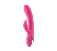 Ann Summres Pulse Rabbit, USD Rechargeable Silicone Stimulator with 10 Vibrating Speeds, Waterproof Vibrator for Women & Couples Play - Adult Sex Toy - Pink
