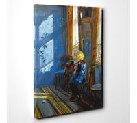 Anna Ancher Sunlight in The Blue Room Canvas Print | Gallery Wrapped 30mm Frame Wall Art | 30x20 inches | Ready to Hang | Modern Picture | Living Room Bedroom Lounge Office