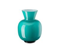 Anna Aqua Glass Vase 34 cm