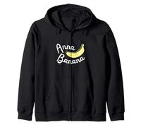 Anna Banana Nickname Zip Hoodie