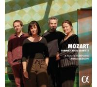 ANNA BESSON A NOCTE - MOZART COMPLETE FLUTE QUARTET - CD - N600z