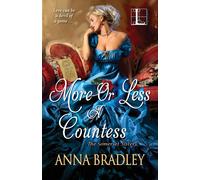 Anna Bradley More or Less a Countess Paperback Book Anna Bradley Multicolor