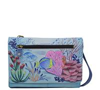 Anna by Anuschka Women 1834-tre Bi-Fold Wallet, Treasures of The Reef, One Size