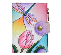 Anna by Anuschka Women's 1700 Wallet, Dragonfly Glass, One Size
