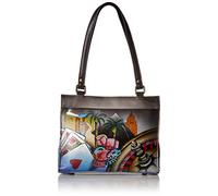 Anna by Anuschka womens 8355 Hand Painted Leather Women's Mini Satchel One Size