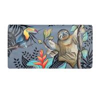 Anna by Anuschka Women's Hand Painted Leather Clutch Wallet-Precious Peony Eggplant, Rainforest Friends, One Size