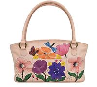 Anna by Anuschka Women's Wide Tote, Dragonfly Garden, One Size