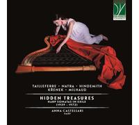 Anna Castellari - Hidden Treasures - Harp Sonatas in Exile (1939 - 1972)