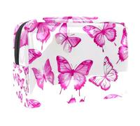 Anna Cowper Mushrooms Hedgehogs Cosmetic Bags, Portable Travel Makeup Bags with Zipper, PVC Cosmetic Pouch Small Toiletry Bag Organizer Bags, Multicolor 20, One Size