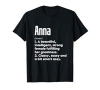 Anna Definition Funny Meaning Personalized Name T-Shirt