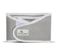 Anna & Eve Swaddle Strap Arms Only Baby Swaddle, Grey, Large