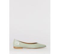 ANNA F. Leather Ballerina Flats - Size: 41 - female