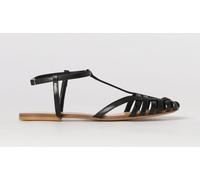 ANNA F. Suede Sandals - Size: 37 - female