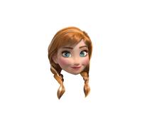 Anna from Disney's Frozen Party Card Fancy Dress Mask (single)