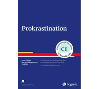 Anna Höcker Mar Prokrastination: Ein Manual zur Behandlung des patho (Paperback)